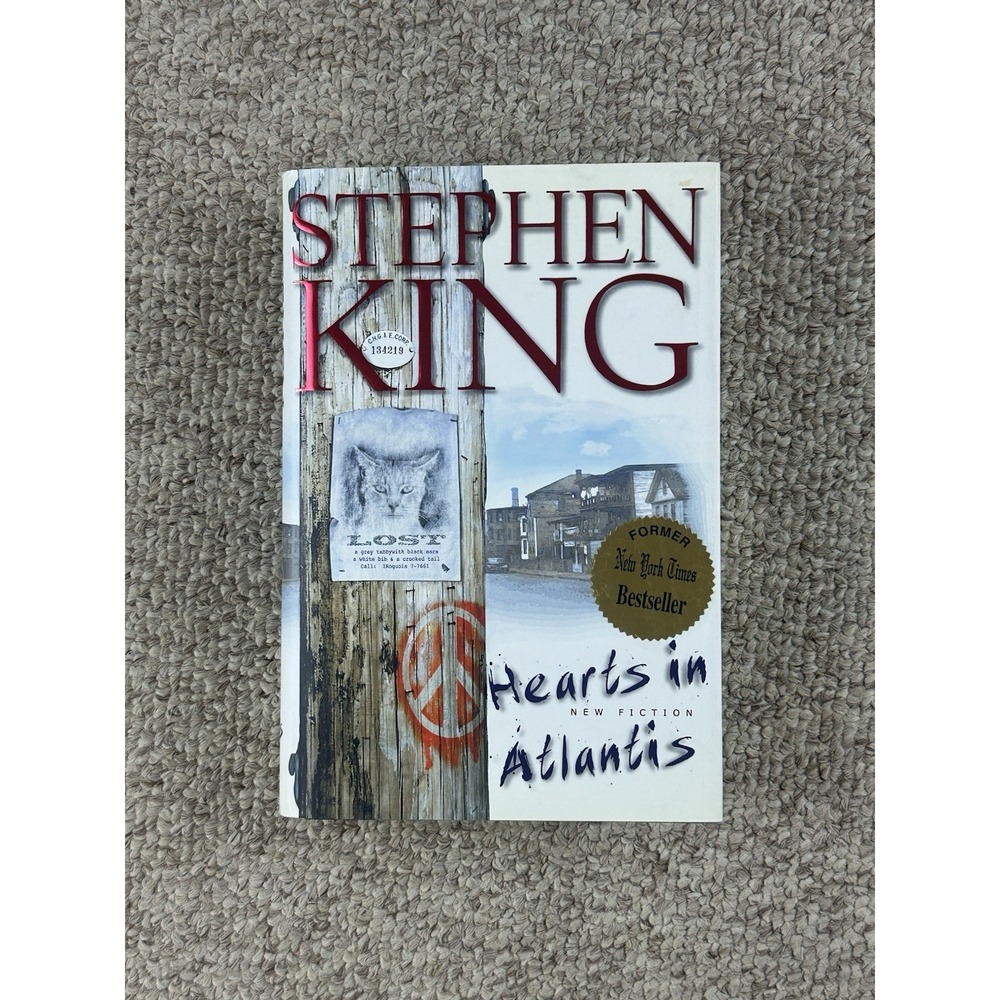 Hearts in Atlantis by Stephen King 1999 First Edition 3rd Print Scribner Vietnam